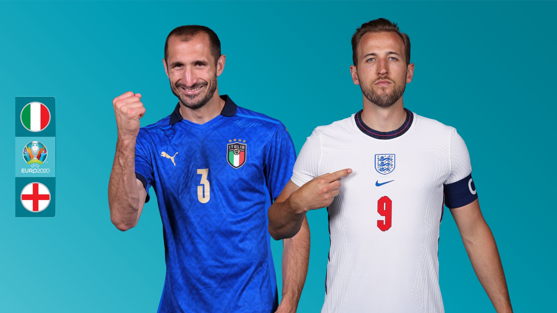Will the Euro 2020 Final on Sunday be England’s 7th successive loss against Italy?