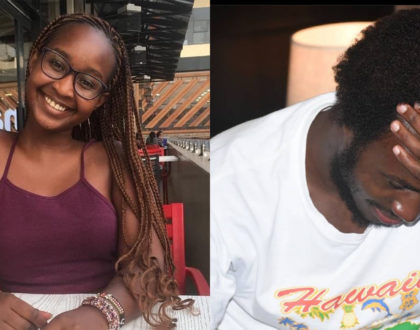 “Lakini mkuu unafichwa kama bangi” Fans tell Gloria Kyallo’s boyfriend after publicly declaring his love for the young lady