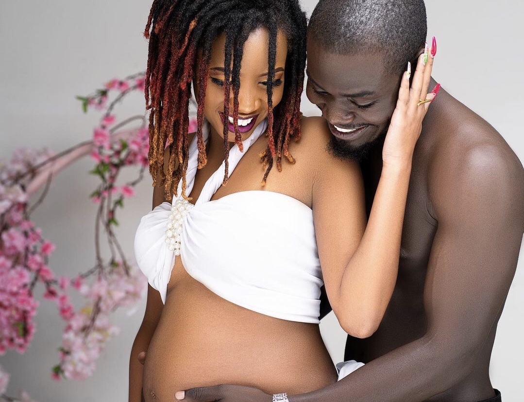 Carrol Sonnie and Mulamwah give obvious hints about their unborn baby’s gender with new baby bump photoshoot