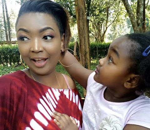 Karen Nyamu traumatizing daughter with toxic relationship