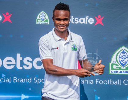 Gor Mahia's talismanic winger Miheso voted Player of the Month