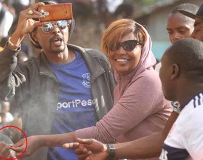 Karen Nyamu already in celebratory mood as Kenyans await announcement to winner of presidential election “Says mtajua ni God”