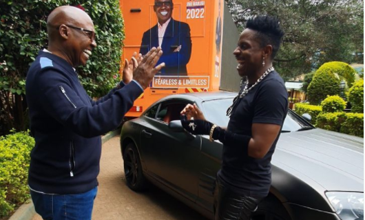 Jimmy Wanjigi Gifts Eric Omondi Brand New Chrysler To Help Him Campaign (Video)