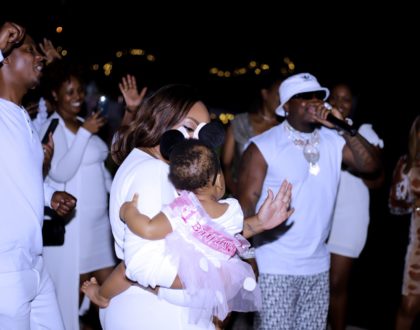 Harmonize throws Lavish Birthday Party for alleged Kenyan girlfriend based in US (Photos)