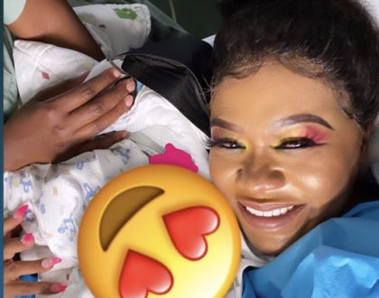 Socialite Vera Sidika explains why she slayed in full face makeup during the delivery of her daughter