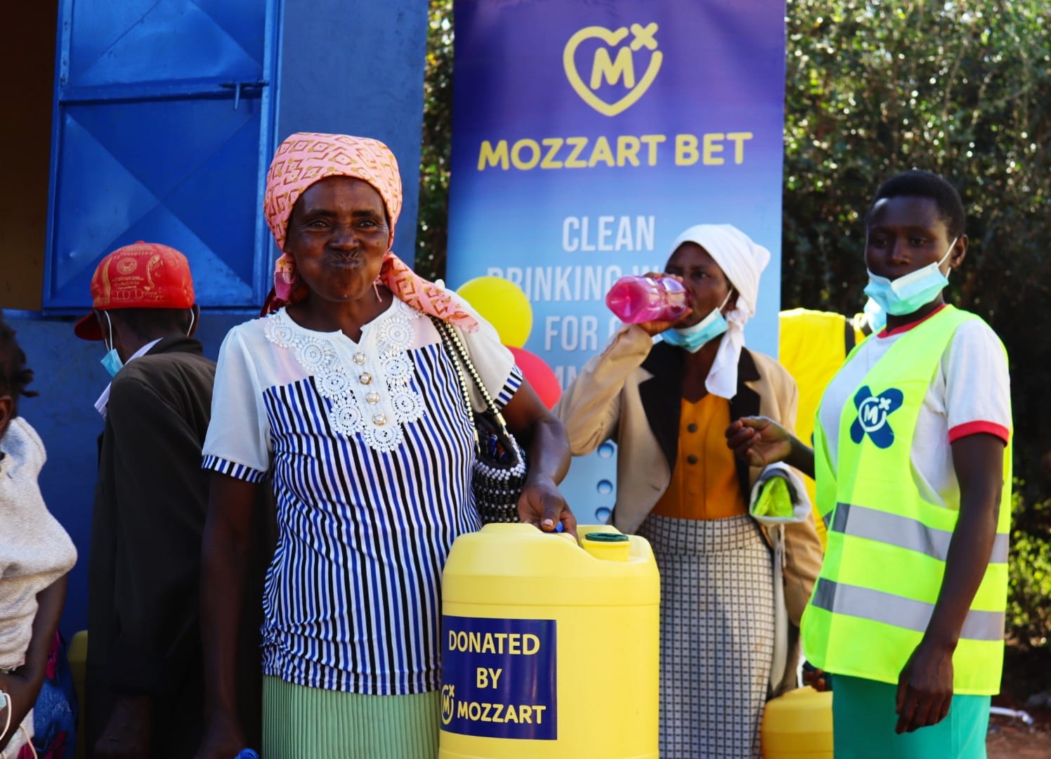 Mozzart commissions a multi-million shilling fresh water point for the people of Murang’a