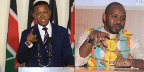 Alfred Mutua Demands Apology From Boniface Mwangi After Links To Destructing His Home