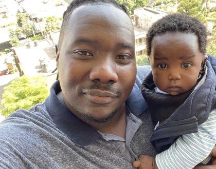 Adorable: Willis Raburu’s father meets his look alike grandson for the first time (Photos)