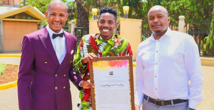Members Of Parliament Finally Receive Eric Omondi’s Play 75% Local Content Bill