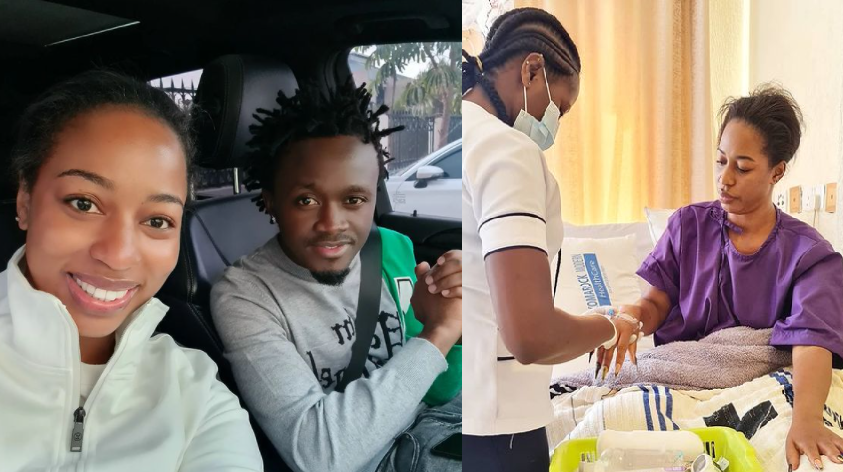 Diana Marua Sends Message To Bahati After Being Discharged From Hospital