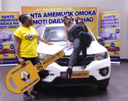 A sassy 22-yr-old actress becomes first lady winner in the Omoka na Moti promotion by Mozzart Bet