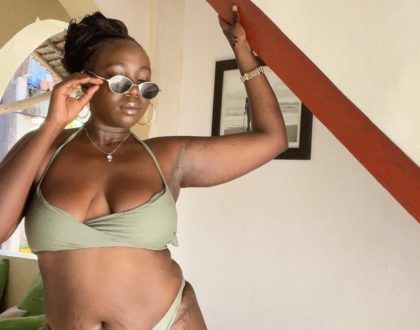 Jameni zimetosha! Mixed reactions as Rono Chebet shares more bikini photos