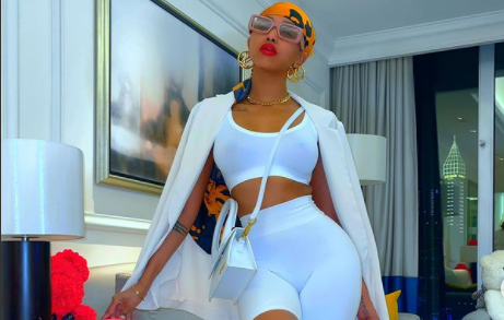Huddah Monroe Explains Why She Was Interested In Joining The Military (Screenshot)