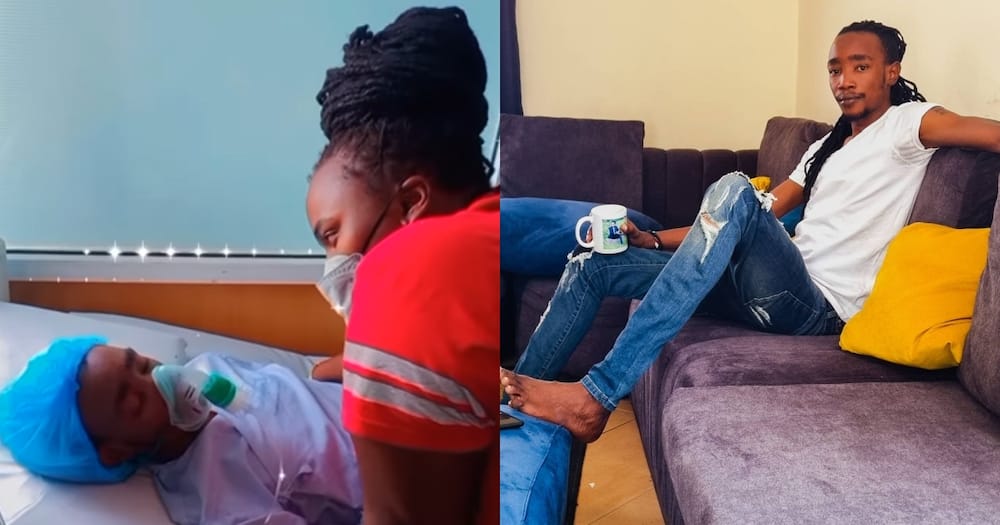 Actress Sandra Dacha Excited As Her Boyfriend Akuku Danger Is Discharged From Hospital Yet Again