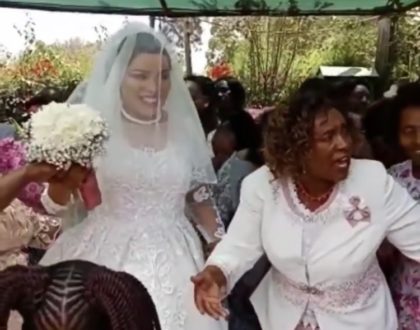 Pastor Ng’ang’a’s eldest daughter weds love of her life in lavish private ceremony (Videos)