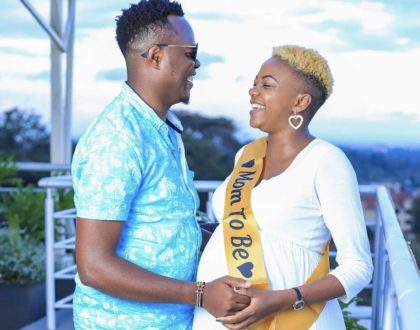 Celestine Gachui ‘Selina’ shares photos from her secret baby shower & shows off her growing bump