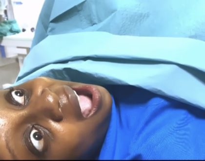Nadia Mukami shares raw video giving birth to son