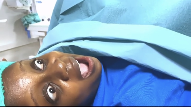 Nadia Mukami shares raw video giving birth to son