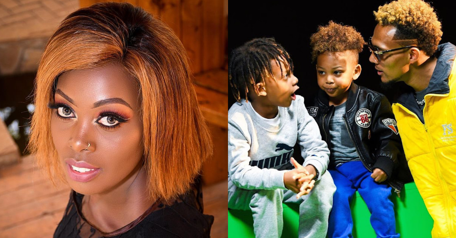 Finally! KRG the Don's ex wife reunited with sons months after singer  allegedly kicked her out - Ghafla! Kenya