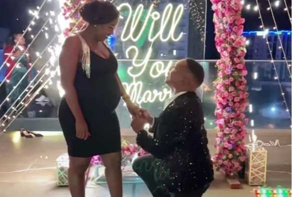 It's A Yes! Actor Madiba Proposes To Jackie Matubia On His Birthday