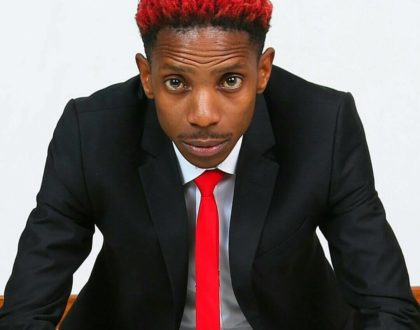 Eric Omondi to quit on landlord, flaunts piece of land he is set to build his own house after years of living in rentals