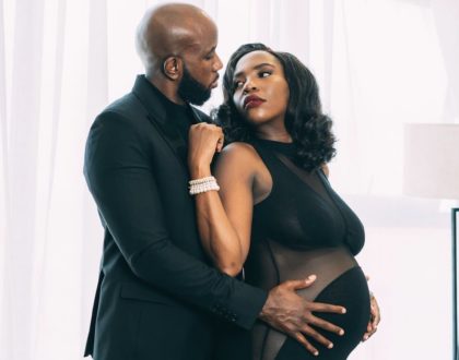 Singer Dela unveils adorable photos of months old baby boy leaving many with baby fever!