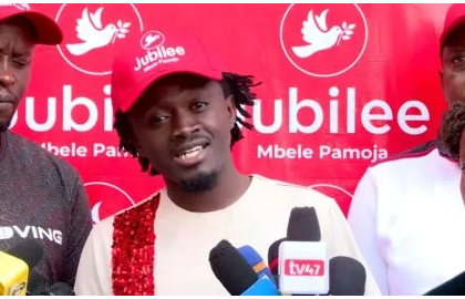 "Getting out of the comfort zone" Bahati promises to run for presidency in 2037