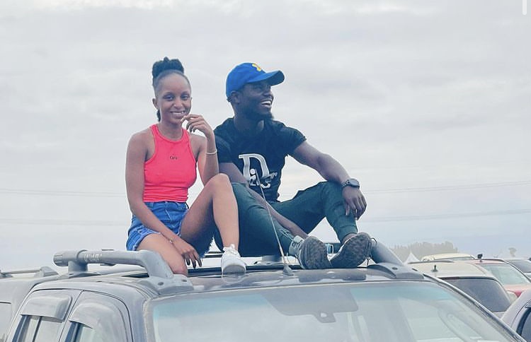 Mulamwah wilding out here with new girlfriend, caught on camera misbehaving (Photos)