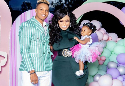 Socialite baby! Vera Sidika's months old daughter shows off her box braids
