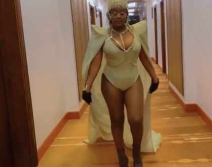 “Ai hapana, just no!” Nadia Mukami’s weekend outfit ranked as worst wardrobe malfunction ever caught on camera (Video)