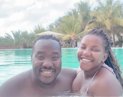 Inside Willis Raburu and fiancé Ivy Namu’s amazing babymoon vacation (Photos)