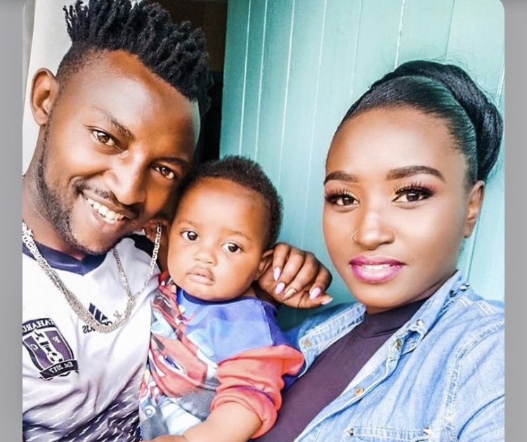 Njambi’s baby daddy reacts after actress branded him a violent man