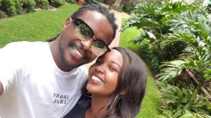 Second Baby onboard! Nyashinski’s wife spotted rocking huge baby bump