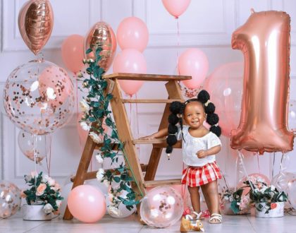 How Asia Brown's 1st birthday went down (Video)