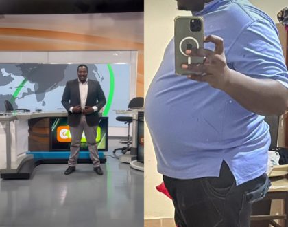 "30Kgs down" Willis Raburu shares video showing incredible weight-loss transformation