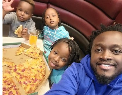 Bahati is a wise father for bringing his kids together & not allowing their mothers differences tear them apart