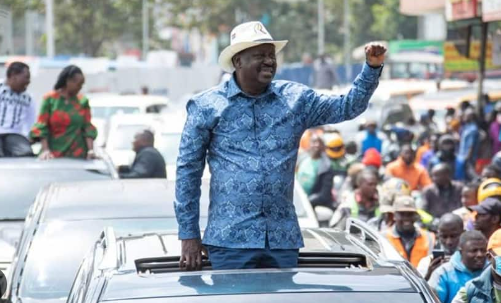 Raila Speaks On Protesters Throwing Stones At Police During Demonstrations