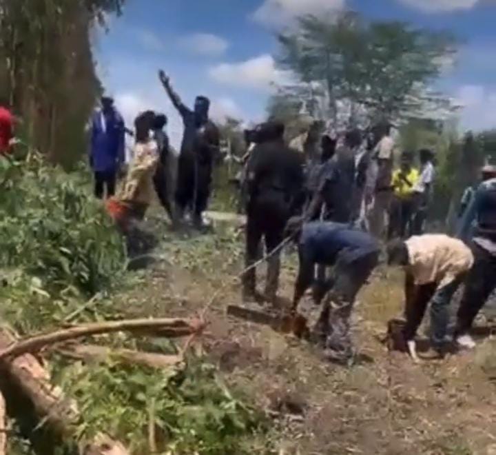 Uhuru Kenyatta's Farm Invaded By Unknown People