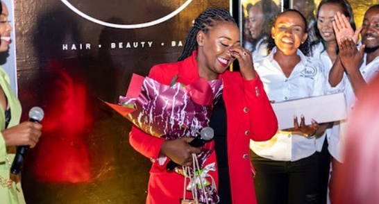 Betty Kyallo Flaunts Her Newly Relaunched Flair Business (Video)