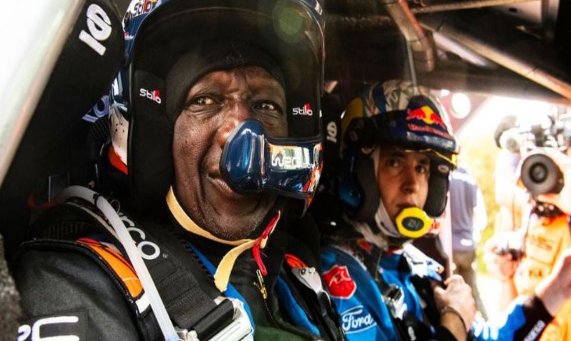 Rally driver gives Ruto a memorable WRC Safari Rally 2023