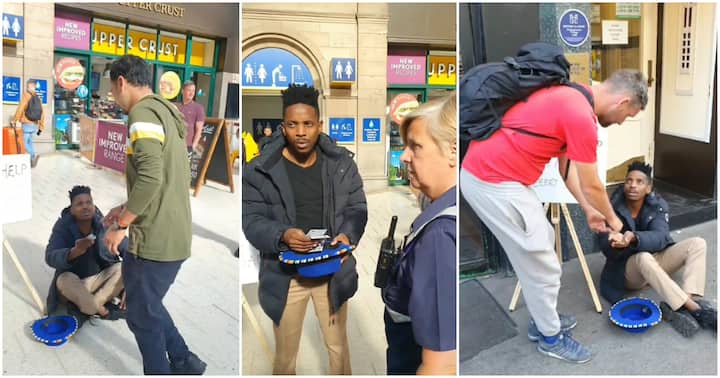 Eric Omondi Raises KSh 340,000 For Struggling Kenyans While Begging In The Streets Of London