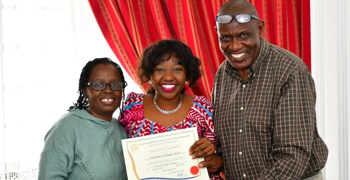 Charlene Ruto Graduates With Certificate In Kenyan Sign Language