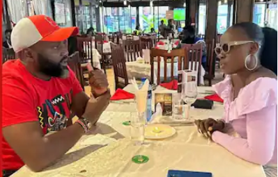 Akothee Spotted At Lunch Meeting With New Man