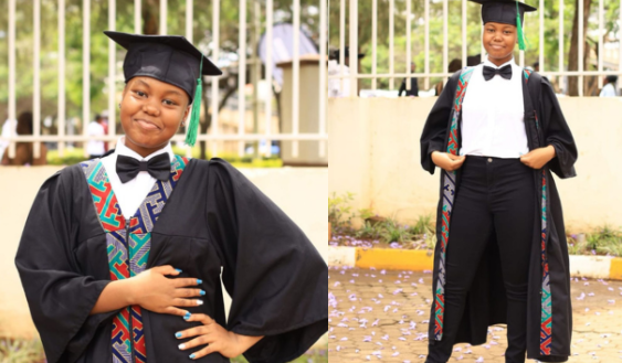 Abel Mutua Celebrates Daughter Graduation