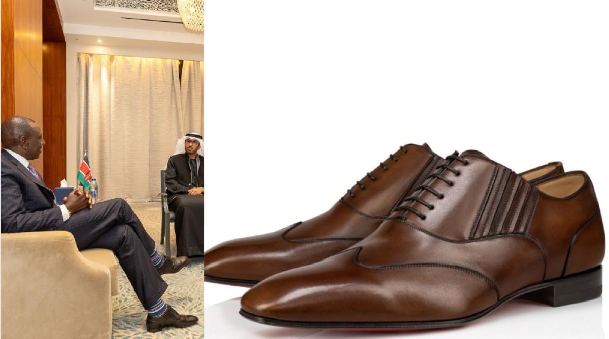 Everything about the Sh 179k calf leather Christian Louboutin shoes that President William Ruto owns