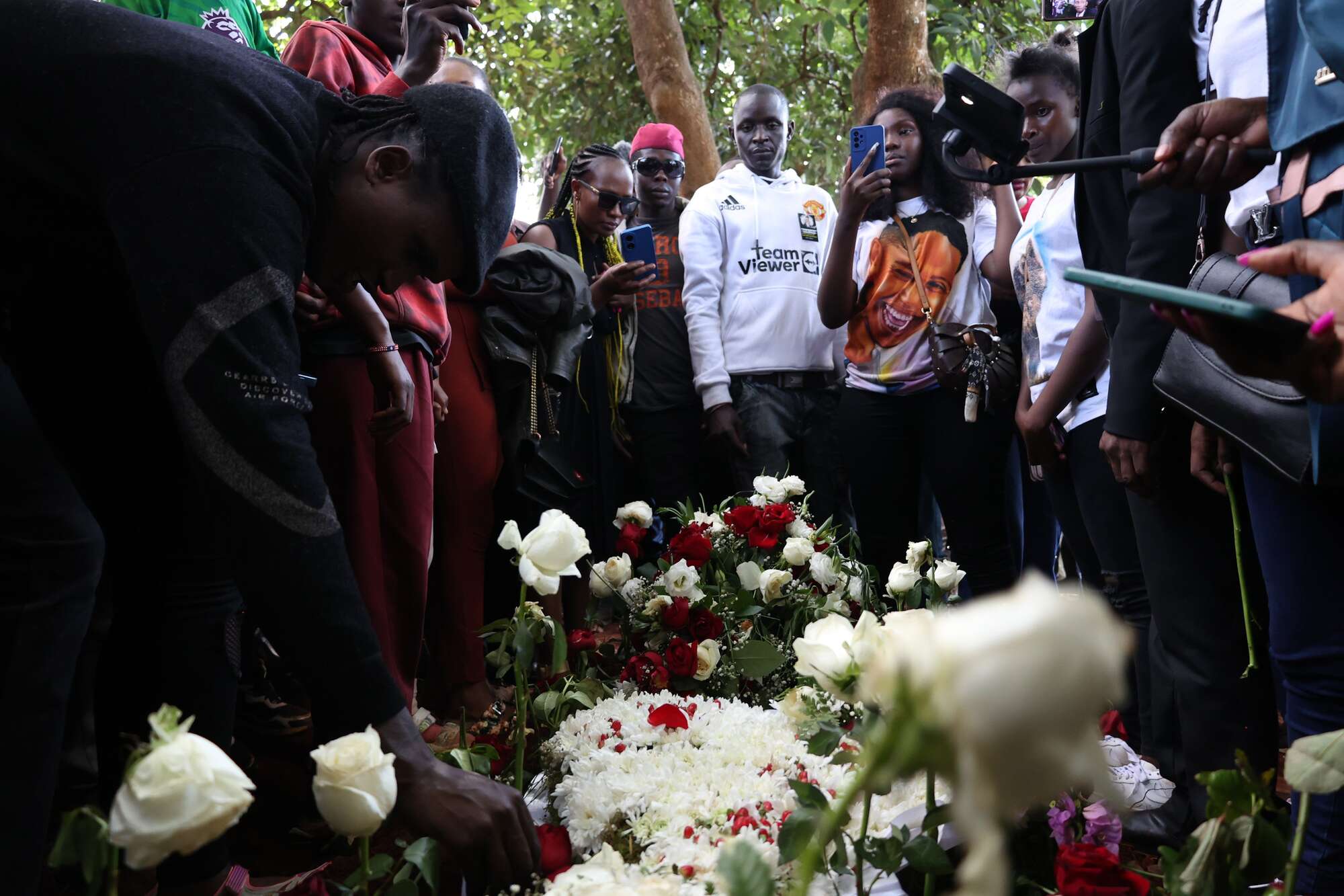 When Brian Chira was buried, the peaceful community was disturbed by inebriated Tiktokers
