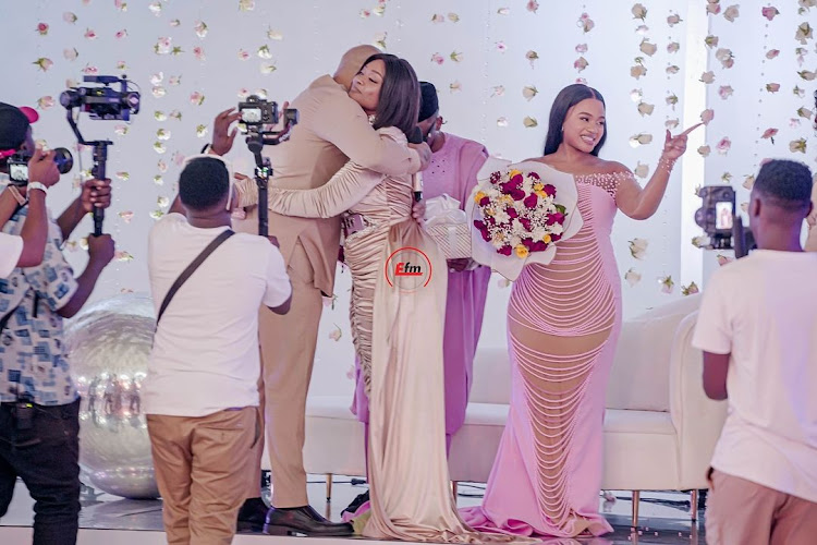 During Paula’s baby shower, Kajala was made to apologize to P-Funk Majani, the baby’s father [Video]