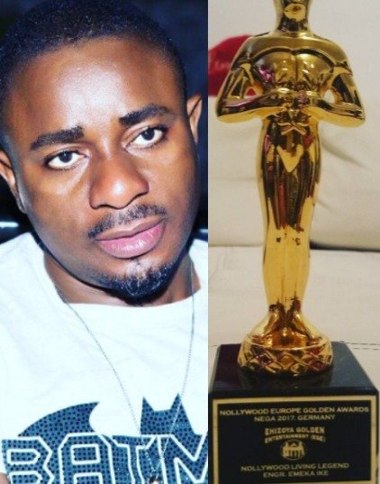 Emeka Ike Dedicates Award to all Men and Women who Lost their Lives in the Hands of their Loved Ones