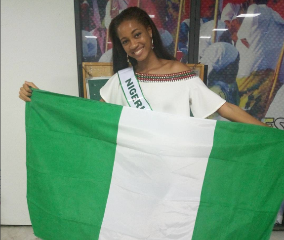Most Beautiful Girl in Nigeria 2017 Off to Fly the Nigerian Flag in China