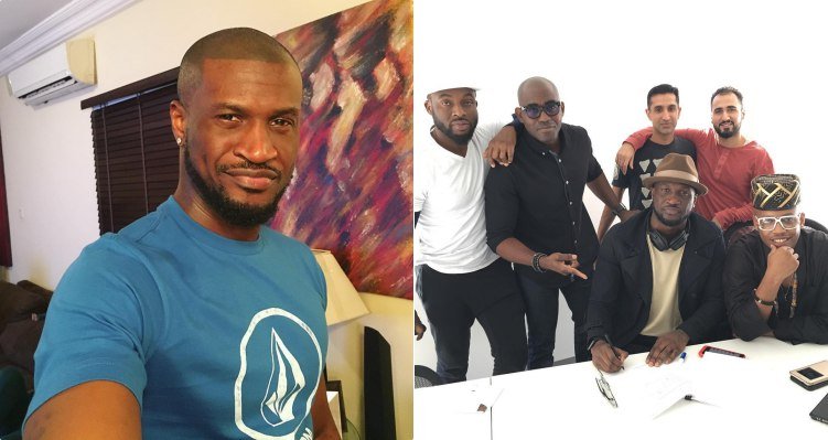 Peter Okoye Signs New Distribution Deal with American Music Label, Empire